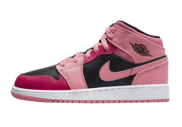 Air Jordan 1 Mid GS Coral Chalk Pinksicle