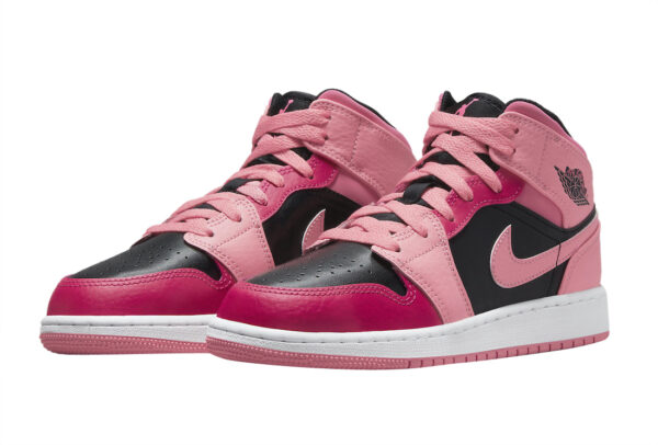 Air Jordan 1 Mid GS Coral Chalk Pinksicle