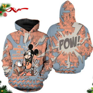 Mo Money Mickey Christmas Unisex 3D Hoodie