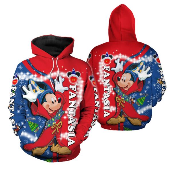 Mickey Mouse Christmas Disney Unisex 3D Hoodie