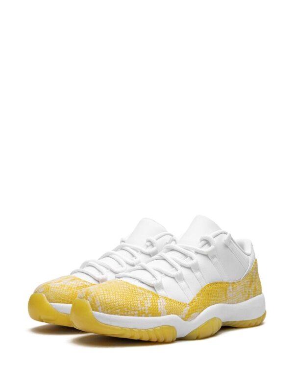 Air Jordan 11 Retro Low Yellow Snakeskin Womens