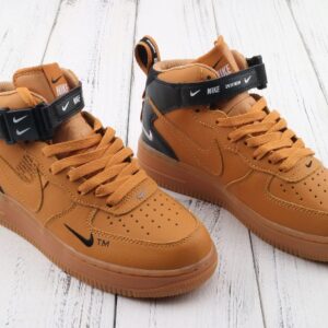 Air Force 1  ’07 Mid LV8 Wheat/Black-White