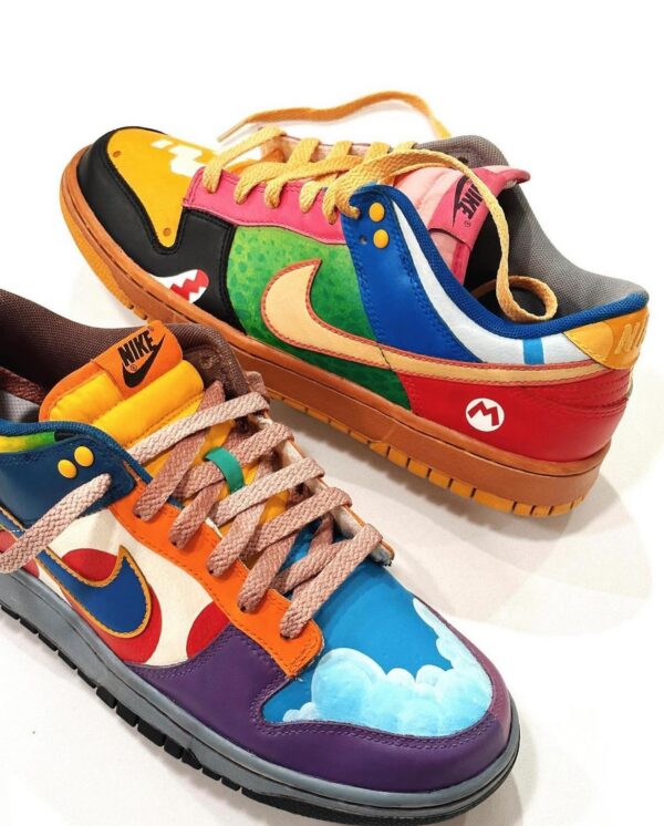 Nike Dunk Low “What The Mario”