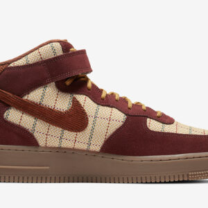 Nike Adds Plaid Patterns To The Air Force 1 Mid