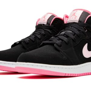 AIR JORDAN 1 MID (GS) “Black Digital Pink”