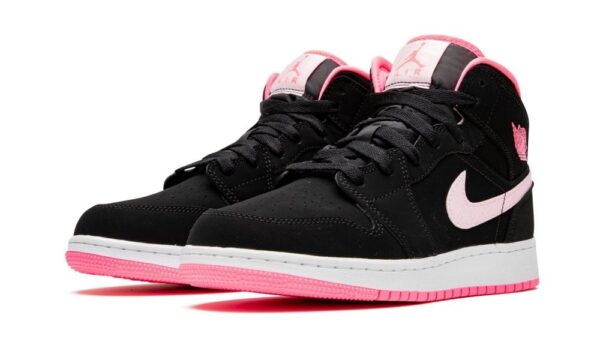 AIR JORDAN 1 MID (GS) “Black Digital Pink”