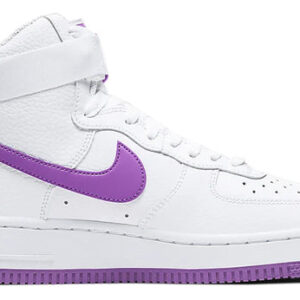 Air Force 1 High White Dark Orchid