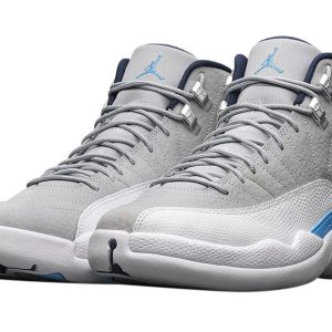 Air Jordan 12 GS Wolf Grey University Blue