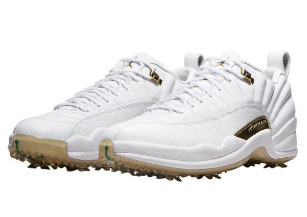 Air Jordan 12 Low Golf Metallic Gold