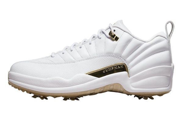 Air Jordan 12 Low Golf Metallic Gold