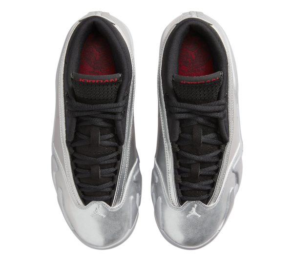 Air Jordan 14 Low WMNS Metallic Silver