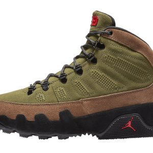 Air Jordan 9 Boot NRG Military Brown Legion Green