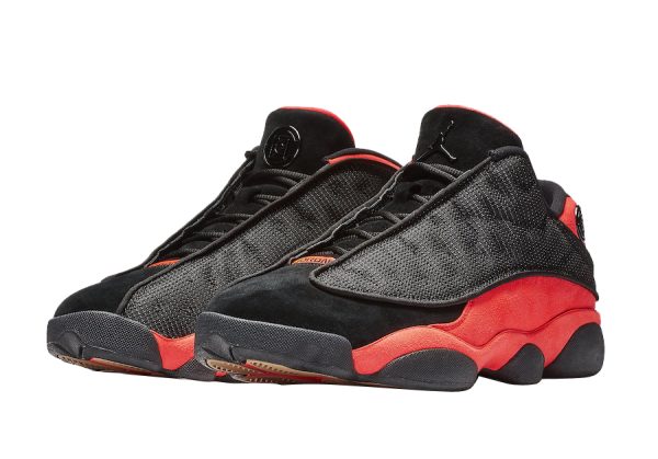 CLOT x Air Jordan 13 Low Black Infrared