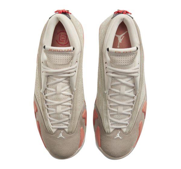 CLOT x Air Jordan 14 Low Terracotta