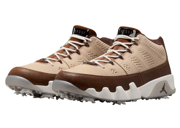 Happy Life Wood x Air Jordan 9 Low Golf