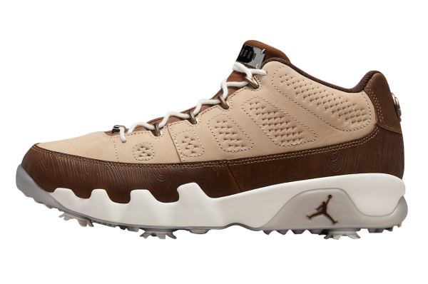 Happy Life Wood x Air Jordan 9 Low Golf