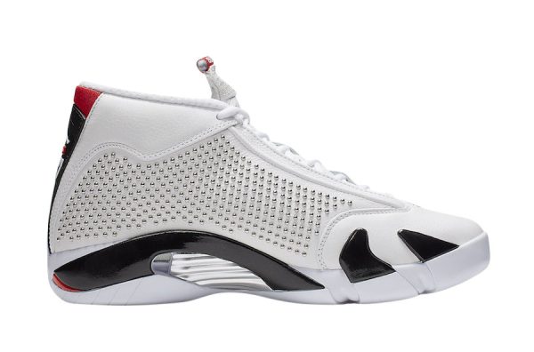 Supreme x Air Jordan 14 White University Red