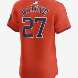 José Altuve Houston Astros Mens Nike Dri-FIT ADV MLB Elite Jersey