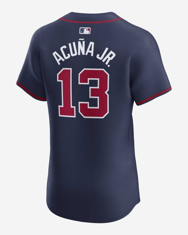 Ronald Acuña Jr. Atlanta Braves Nike Dri-FIT ADV MLB Elite Jersey