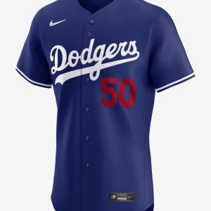 Mookie Betts Los Angeles Dodgers Nike Dri-FIT ADV MLB Elite Jersey