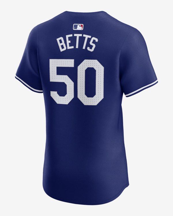 Mookie Betts Los Angeles Dodgers Nike Dri-FIT ADV MLB Elite Jersey