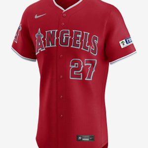 Mike Trout Los Angeles Angels Nike Dri-FIT ADV MLB Elite Jersey – Red